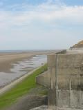 blackpool beach at low tide